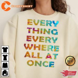 Everything Everywhere All At Once Movie fan Gift Unisex Graphic T-Shirt4