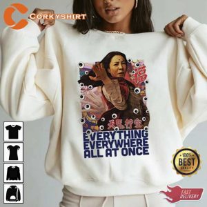 Everything Everywhere All At Once Oscar 2023 Evelyn Michael Yoel T-Shirt