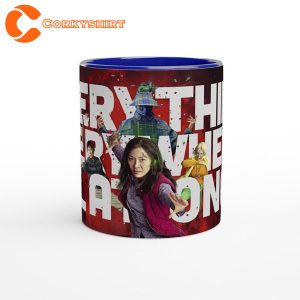 Everything Everywhere All at Once Ceramic Mug with Color Inside