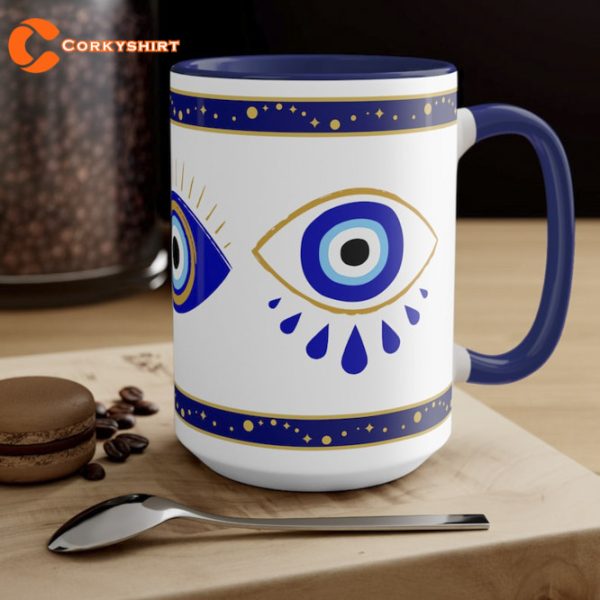 Evil Eye Coffee Mug Nazar Decor Drinkware