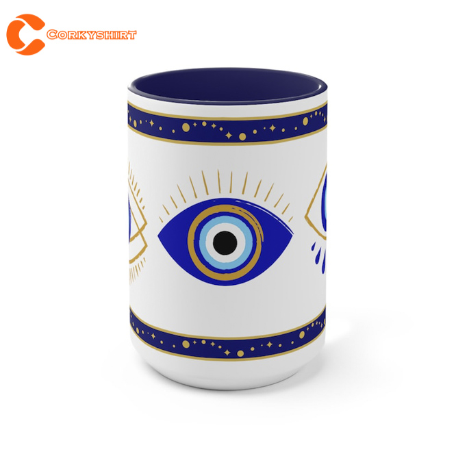 Evil Eye Coffee Mug Nazar Decor Drinkware 2