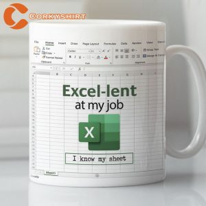 Excel Freak In The Sheets Mug