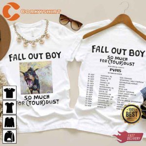 Fall Out Boy Tour 2023 Bring Me The Horizon Setlist T-Shirt