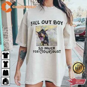 Fall Out Boy Tour 2023 Bring Me The Horizon Setlist T-Shirt2