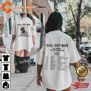 Fall Out Boy Tour 2023 Bring Me The Horizon Setlist T-Shirt4