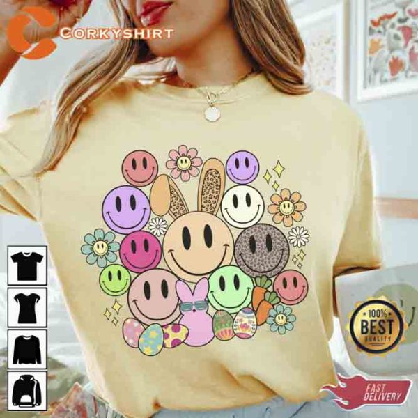 Family Easter Smiley Faces T-Shirt