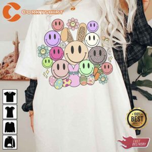 Family Easter Smiley Faces T-Shirt4