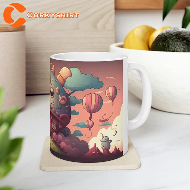 Fantasy Cartoon Art Ceramic Coffee Mug5