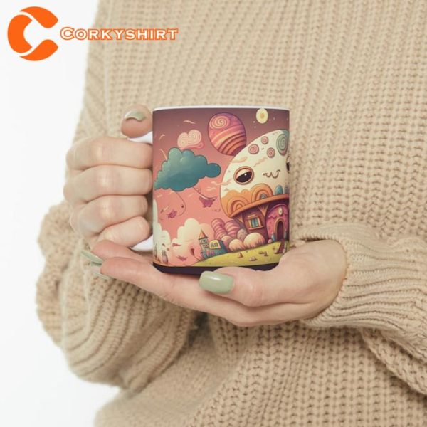 Fantasy Cartoon Art Ceramic Coffee Mug