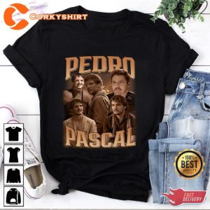 Favourite Actor Pedro Pascal Javier Pena Narco Movie Fans Gift Tribute T-Shirt1