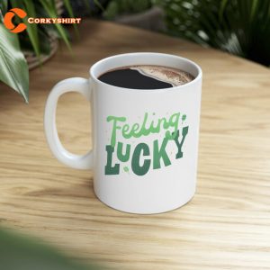 Feeling Lucky Coffee Mug St Patricks Day 3