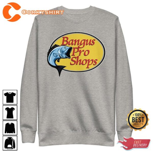 Filipino Bangus Pro Shops Funny Streetwear Parody Shirt