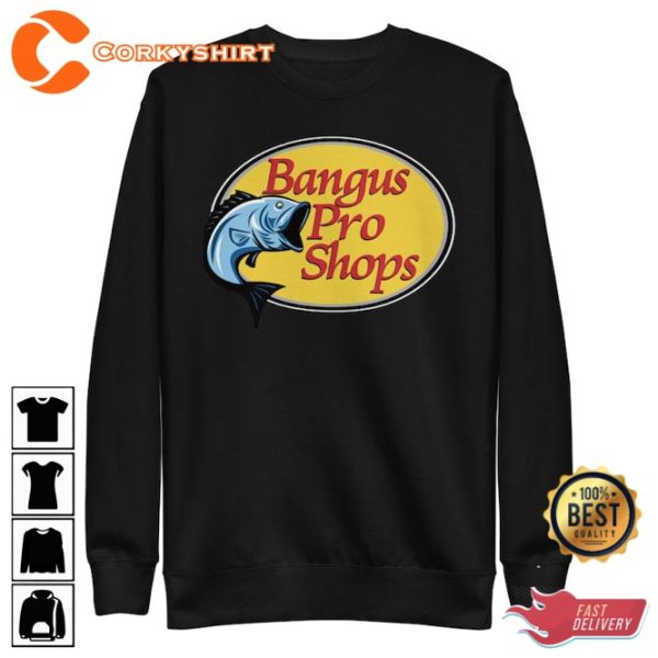 Filipino Bangus Pro Shops Funny Streetwear Parody Shirt