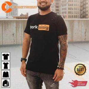 Filipino Pork Sisig Premium Funny Prnhub Parody T-Shirt2