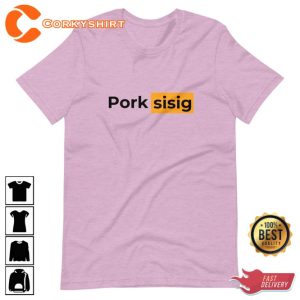 Filipino Pork Sisig Premium Funny Prnhub Parody T-Shirt5