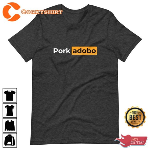 Filipino Pork adobo Premium Funny Prnhub Parody T-Shirt