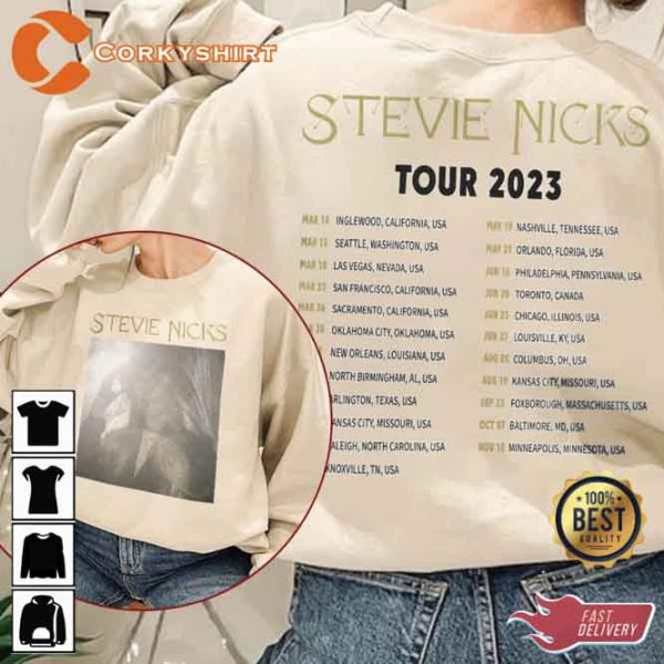 Fleetwood Mac Band Tour 2023 Double Sides Shirt