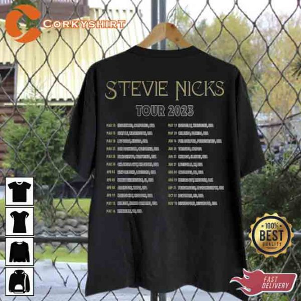 Fleetwood Mac Band Tour 2023 Double Sides Shirt