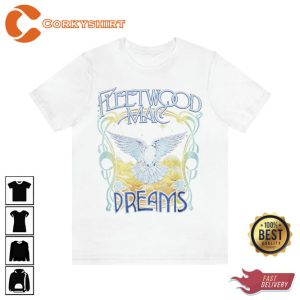 Fleetwood Mac Dreams Unisex Jersey T-shirt6