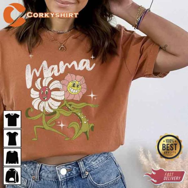 Flower Mama Mothers Day Happy Holiday Unisex T-shirt