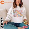 Flower Teacher Stacked Easter Unisex Sweatshirt