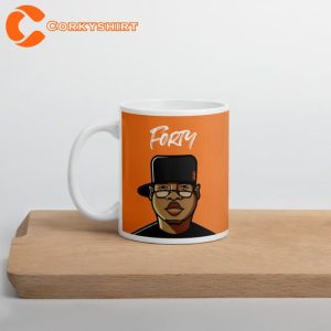 Forty E-40 Gift for Hip Hop Rap Lover Ceramic Coffee Mug1