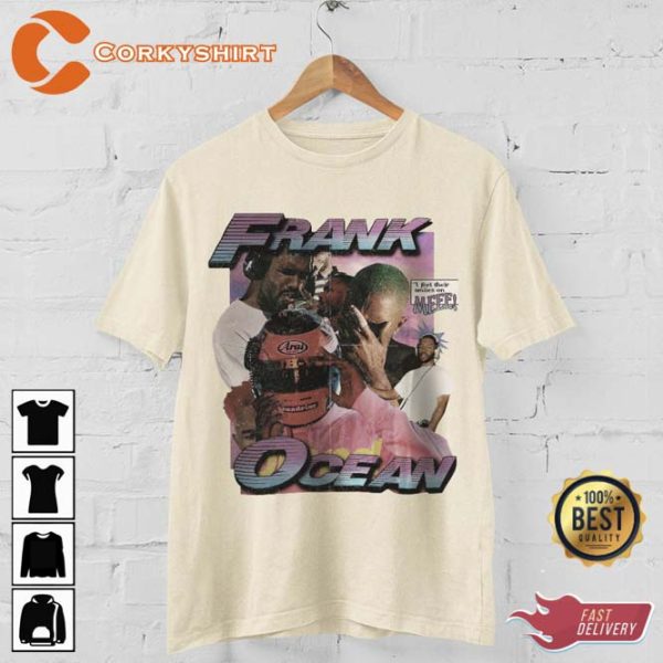 Frank Ocean Hip Hop 90’s Style Rap Graphic Unisex Gifts Fan T-Shirt