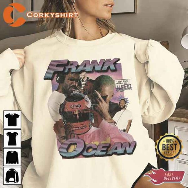 Frank Ocean Hip Hop 90’s Style Rap Graphic Unisex Gifts Fan T-Shirt