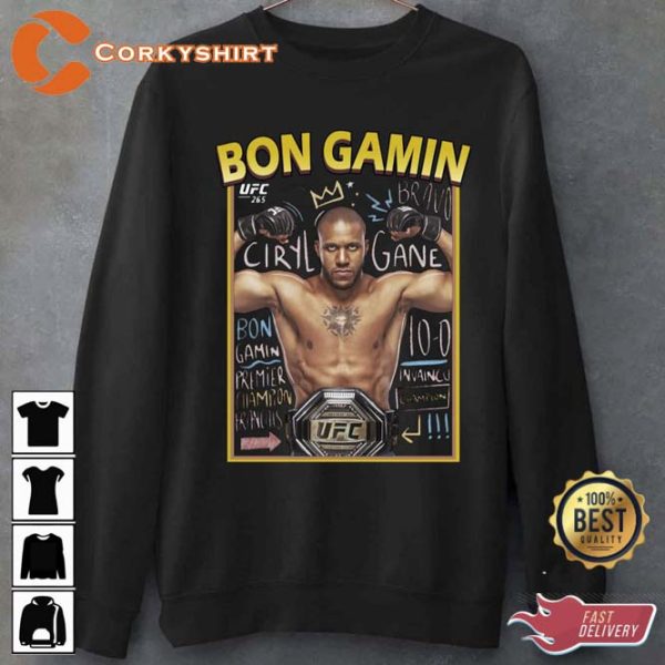 French Pro Mixed Martial Artist Ciryl Gane Bon Gamin Unisex T-shirt