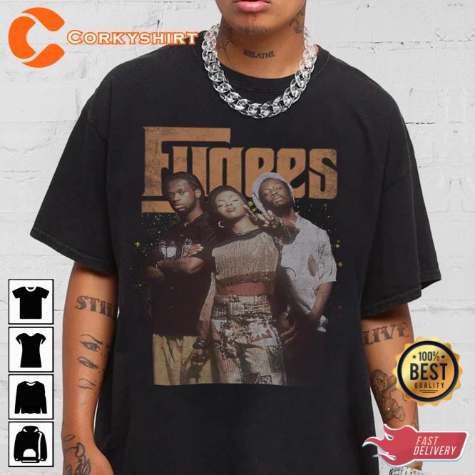 Fugees Streetwear Hip Hop Graphic Fan Gift Unisex T-Shirt1