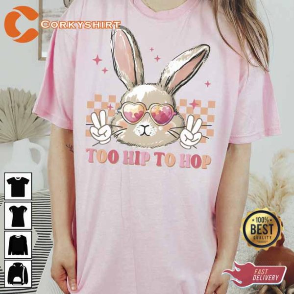 Funny Bunny Peeps Hip Hop Easter Shirt