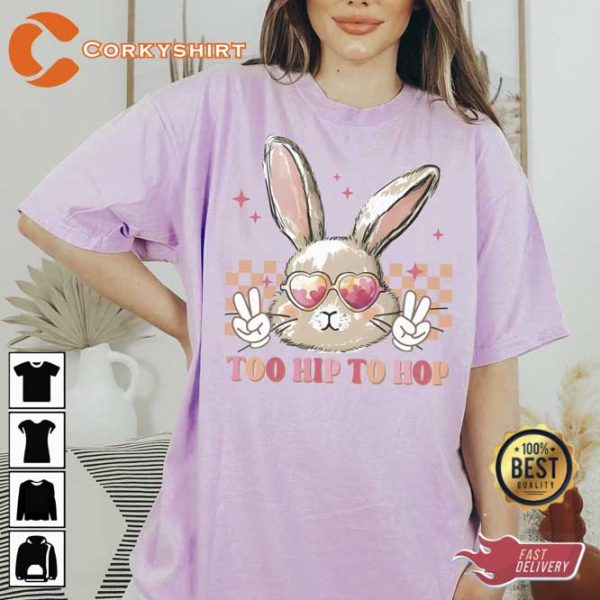 Funny Bunny Peeps Hip Hop Easter Shirt