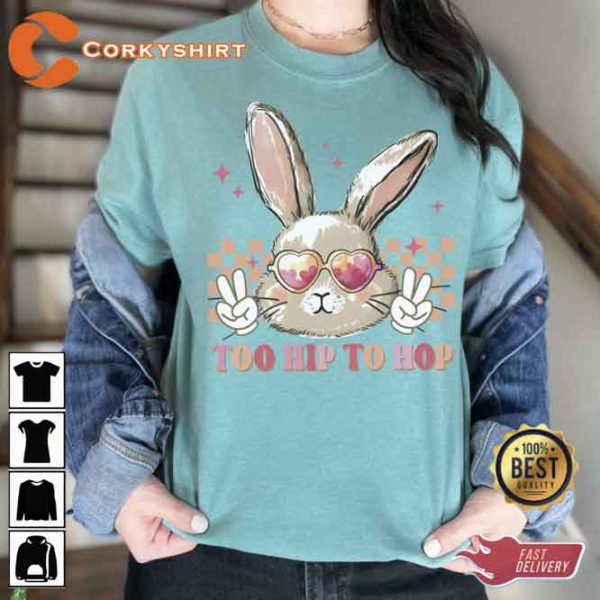 Funny Bunny Peeps Hip Hop Easter Shirt