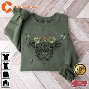 Funny Cow St. Patrick's Day Unisex T-shirt