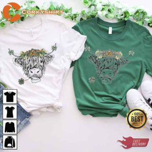 Funny Cow St. Patrick's Day Unisex T-shirt