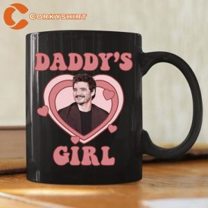 Funny Daddy's Girl Pedro Heart Y2K VSCO Style Ceramic Mug