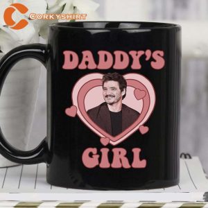 Funny Daddy's Girl Pedro Heart Y2K VSCO Style Ceramic Mug