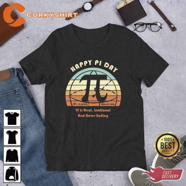 Funny Happy Pi day 3.14 Math Shirt