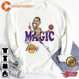 Funny Meme Magic Johnson Laker Basketball Unisex Hoodie