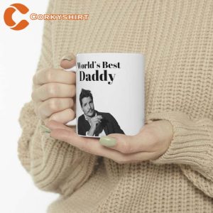 Funny Pedro Pascal World's Best Daddy Coffee Mug
