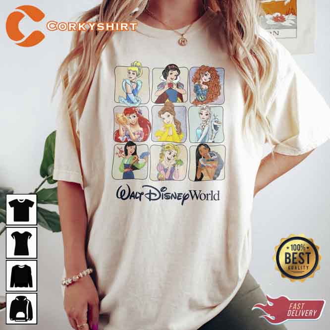 Funny Princess Walt Disney World Unisex Shirt