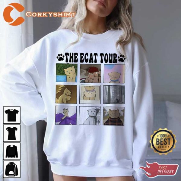 Funny The Ecat Tour Cassette Shirt