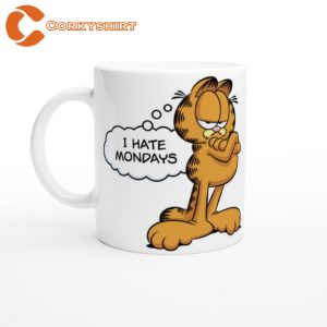 Garfield I Hate Mondays Office Mug