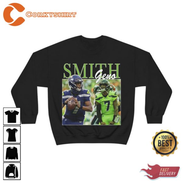 Geno Smith Football Vintage Unisex Sweatshirt