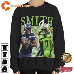 Geno Smith Football Vintage Unisex Sweatshirt2