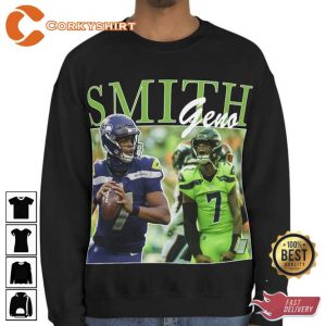 Geno Smith Football Vintage Unisex Sweatshirt3