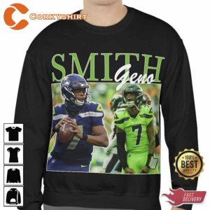 Geno Smith Football Vintage Unisex Sweatshirt4