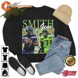 Geno Smith Football Vintage Unisex Sweatshirt5