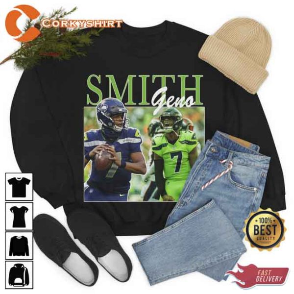 Geno Smith Football Vintage Unisex Sweatshirt