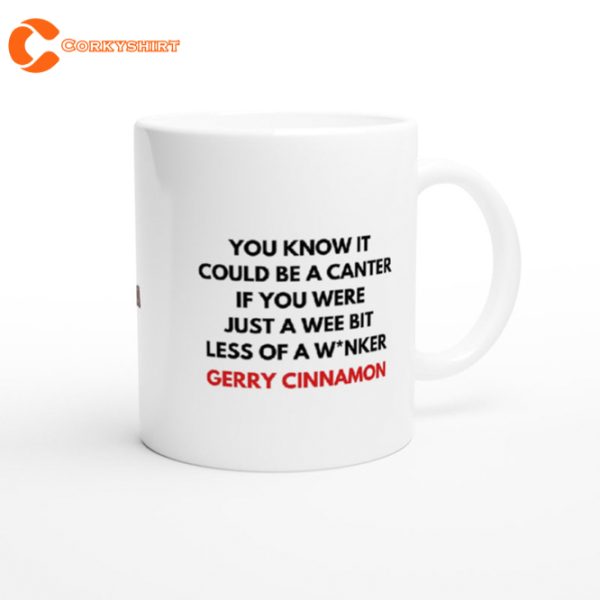 Gerry Cinnamon Canter Lyric Mug
